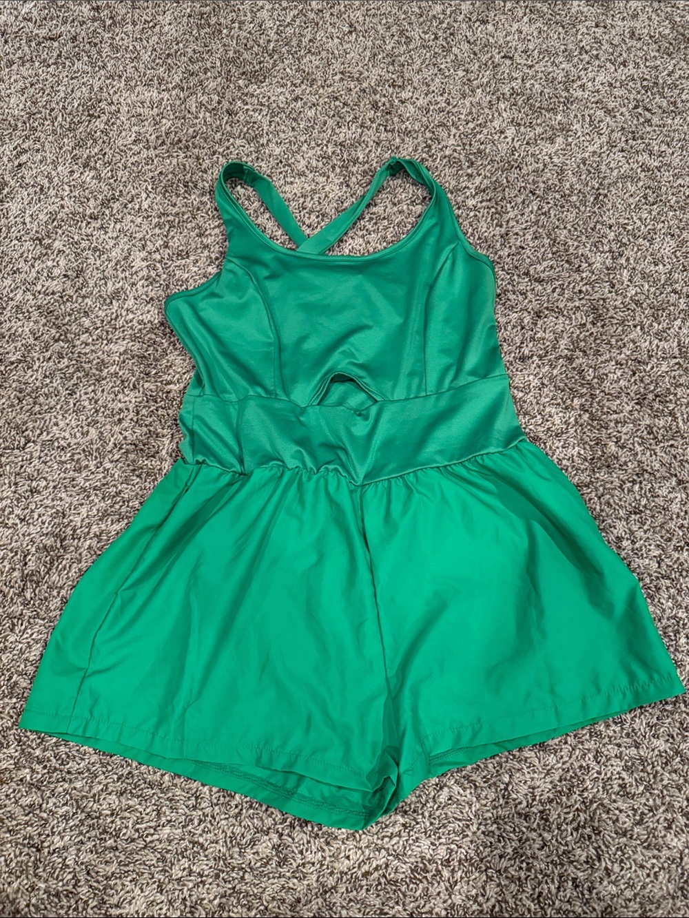 Green One Piece Romper